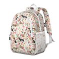 thumbnail image 2 of Chihuahua and Flower Backpack for School,Cute School Bag,Schoolbag with Adjustable Shoulder Straps & Padded Back,15"x11.42"x5.5", 2 of 6