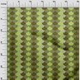 thumbnail image 2 of oneOone Cotton Poplin Twill Dark Olive Green Fabric Scales Geometric Craft Projects Decor Fabric Printed By The Yard 56 Inch Wide, 2 of 4