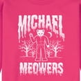 thumbnail image 2 of Instant Message - Michael Meowers - Men's Crew Neck Fleece Pullover, 2 of 5