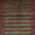 thumbnail image 1 of Ahgly Company Tapis d'Intérieur Carrés Abstraits Rouges Abstraits pour Aire, 3 Pieds Carré, 1 of 6