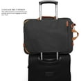 thumbnail image 5 of CoolBELL Convertible Backpack Messenger Shoulder bag Laptop Case Handbag Business Briefcase Multi-functional Travel Rucksack Fits 17.3 Inch Laptop For Men/Women (Canvas Black), 5 of 14