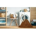 thumbnail image 2 of Ahgly Company Machine Washable Indoor Rectangle Contemporary Mahogany Brown Area Rugs, 7' x 9', 2 of 7