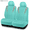 Teal, variant on Road Comforts Car Seat Covers, Fashion Glitter Rhinestone Leather Front Seat Covers, Two-Tone Design Car Seat Covers, Universal Fit, Airbag Compatible for Cars, SUVs and Trucks Front Seats,Pink