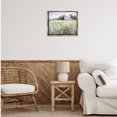 thumbnail image 3 of Stupell Industries Peaceful Pasture Meadow Landscape Painting Gray Floater Framed Canvas Art Print Wall Art, 21 x 17, 3 of 10