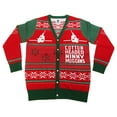 thumbnail image 1 of Elf Santa Jacquard Ugly Christmas Sweater, 1 of 3