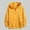 Yellow, variant on Puntoco Men's Hoodies Pullover Loose Fit Casual Long Sleeve Sweatshirts with Pocket Yellow XL(XL)