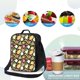 thumbnail image 4 of Fotbe Fruits Lonchera Bolsa de Almuerzo para Hombres y Mujeres, Lonchera de Gran Capacidad, Bolsa de Almuerzo Reutilizable, Bolsa Térmica Aislante, 4 of 7