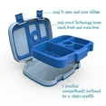 thumbnail image 2 of Bentgo Kids Lunch Box - Blue, 2 of 4