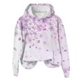 thumbnail image 2 of UPPADA Vintage Graphic Hoodies for Womens Y2k Oversized Print Hoodies Casual Spring Fall Pullover Tops Dressy Sweatshirt Womens Hoodies Pullover Loose Fit Purple,M, 2 of 3