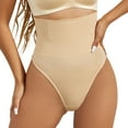 thumbnail image 1 of Faja moldeadora de cintura alta para mujer - Sin costuras, moldeadora, nailon y spandex - Tallas S-XXL, 1 of 7