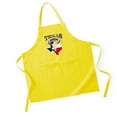 thumbnail image 3 of CafePress - Bull Skull Born Texas - Kitchen Apron with Pockets, Grilling Apron, Baking Apron, 3 of 5