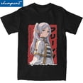 thumbnail image 2 of Camiseta de Frieren Beyond Journey's End para hombres y mujeres, camisetas Vintage de algodón, Camiseta de cuello redondo, ropa clásica de manga corta, 2 of 5