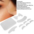 thumbnail image 4 of Cheek Wrinkle Pads, Practical Anti-Wrinkle Stickers, Chest Silicone Transparent For Filling The Facial Line All Skin Types 11pcs, 4 of 6