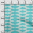 thumbnail image 1 of oneOone Viscose Jersey Fabric Plus Sign Kasuri Print Sewing Fabric BTY 60 Inch Wide, 1 of 5