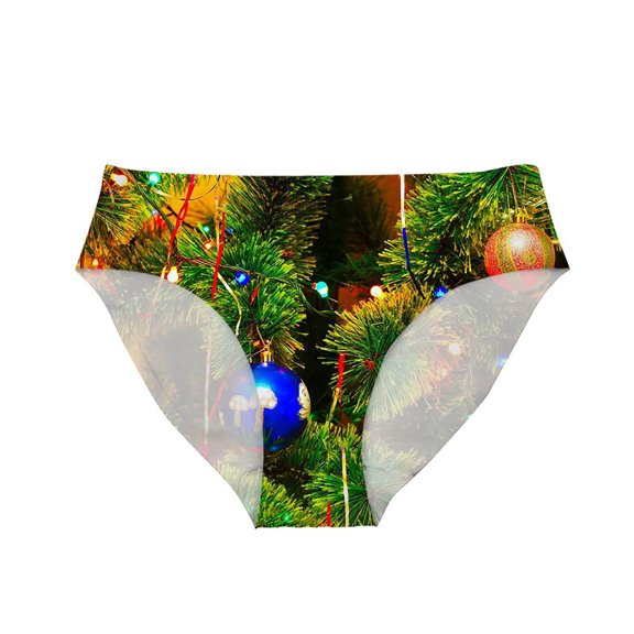 HUPOM Womens Panties Panties For Girls Briefs Casual Hook & Loop Drop Waist Green S