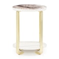 thumbnail image 3 of Michael Amini Ariana Chairside Table - Gold, 3 of 6