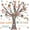 Modern Boho Color, variant on 111 count Classroom Tree Bulletin Board Decorations Set Hearts Tree Rainbow Photo Frame Cards Our Class Family Is Picture Bulletin Board Set for Chalkboard School  Decor (Modern Boho Color)