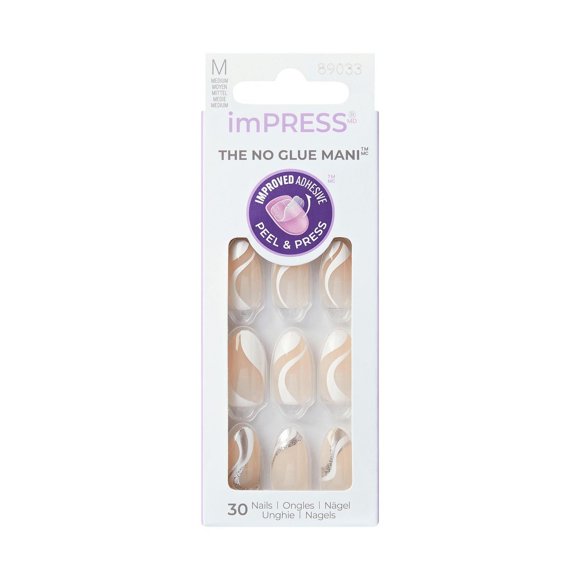 KISS ImPRESS Press-On - Fake Nails, Medium