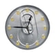 thumbnail image 1 of Reloj de pared con diseño de cerveza a las 5 en punto, silencioso, de 10 pulgadas, estilo rústico retro, decorativo para sala de estar, cocina, hogar, baño y dormitorio, 1 of 7
