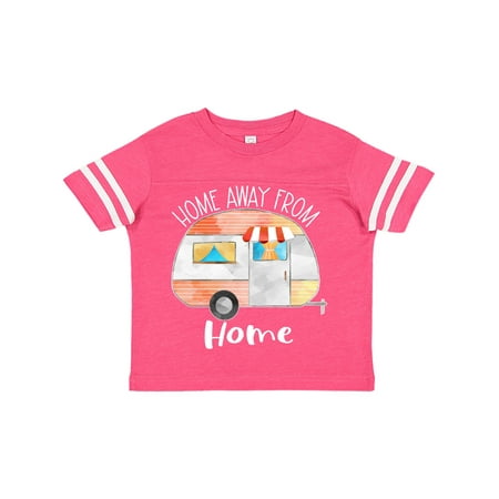 

Inktastic Home Away from Home- Orange Camper Gift Toddler Boy or Toddler Girl T-Shirt