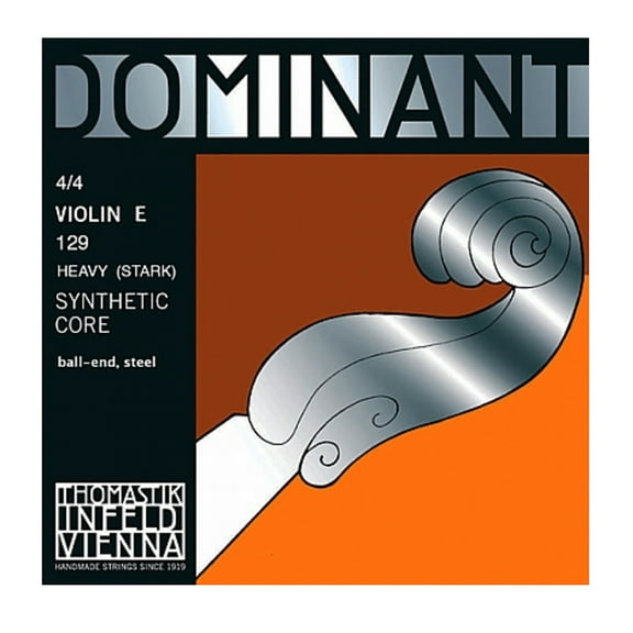 Dominant Violin E Plain Steel Ballend