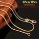thumbnail image 1 of Cadena de hueso de serpiente Cadena de serpiente Joyas de plata Collar de clavícula de mujer de estilo europeo y americano, 1 of 5