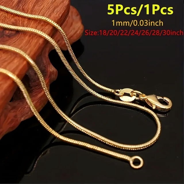 Cadena de hueso de serpiente Cadena de serpiente Joyas de plata Collar de clavícula de mujer de estilo europeo y americano