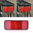 thumbnail image 5 of Bicycle Rack Tail Safety Caution Warning Reflector Disc Panier Rear Reflective Cat Eye Bike Lights, 5 of 6