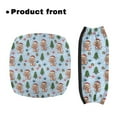 thumbnail image 2 of COEQINE Christmas Dachshund Rollator Seat and Backrest Covers Medical Rollator Walker Accessories Removable Walker Protection Decor Covers for People Using Walking Frame Seat, 2 of 7