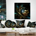 thumbnail image 4 of Designart 16" x 16" Blue Polyester Throw Pillow, 4 of 5