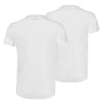 thumbnail image 2 of PUMA Camiseta para Hombre, Paquete de 2  - Basic Crew Tee, Cuello redondo, Manga corta, uni Blanco L (Large), 2 of 3