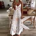 thumbnail image 4 of Mandala Robe Sans Manches Fond Blanc Multicolore pour Femme 2024, 4 of 5