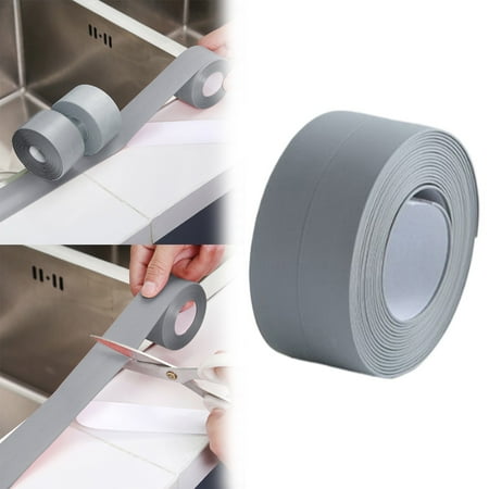 

T Kitchen Sink Sealing Strip Proof And Proof Beautiful Seam Adhesive Clip Anti Strip Wall Corner Tape