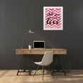 thumbnail image 3 of Greene, Taylor 15x18 White Modern Wood Framed Museum Art Print Titled - ALL YOU NEED IS LOVE, 3 of 4