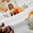 thumbnail image 5 of Homewish Kawaii Plant Mushrooms Blackout Curtains Set of 2 (52x84 Each),Cartoon Fox Animals Curtain,White Cream, 5 of 6