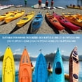 thumbnail image 3 of Waterproof Kayak Covers 420d Oxford Cloth Storage Dust Cover Sunblock Shield for Fishing Boat Paddle Board, 3 of 7