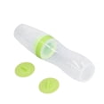 thumbnail image 4 of Cucharas de compresión del Bebé, material de Grado AlimioTio Silicona Spreee Feee Spoon Uso seguro Ligero Fácil de Transportar Para El Hogar para Vijar, 4 of 7