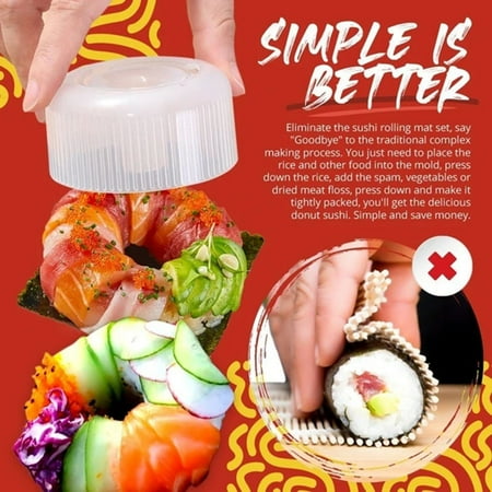 

Hot Sale! Mbxmh Stainless Steel Bowl Tableware 2Pcs Home Diy Children s Rice Bento Sushi Maker Sushi Donut Shape Maker Home Diy Kids Rice Bento Sushi Maker Round Rice Mold 2× Rice Ball Molds