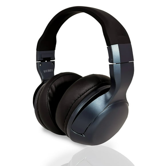 Audífonos De Diadema Vimi Ajustable Inalámbricos Estéreo 3.5mm Con Radio FM Azul