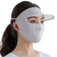 thumbnail image 1 of Gorra de ciclismo Wdftyju con mascarilla UV transpirable a prueba de polvo, 1 of 7