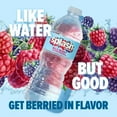 thumbnail image 3 of Splash Wild Berry Flavored Water, 16.9 Fl Oz, 6-Pack Plastic Bottles, 3 of 14