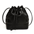 thumbnail image 1 of Bolso mano Cgtredaw Diseñador hombro Con cordón Cubo Corazón Dulce de Cuero PU Color Sólido para Mujer compras, 1 of 9