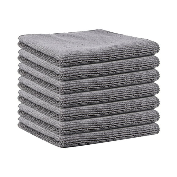 Fuderu Chiffon de Nettoyage en Microfibre 5 de Chiffon de Nettoyage Chaque Paquet de Serviette de Nettoyage Ultra Hygroscopique Combinaison de 5 Couleurs Doux et Absorbant Fournitures de Nettoyage de Cuisine Chiffon à Vaisselle de Cuisine