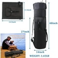 thumbnail image 2 of OROOTL Fishing Pole Bag Fishing Rod Case Large Storage Fishing Rod Holder Bag Travel Carrier Case Bag Holds 5 Rods Fishing Reel Organizer Fishing Tackle Backpack Waterproof Fishing Gear Gifts for Men, 2 of 9
