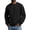 Black, variant on Bovxnpu Mens Sweatshirts Crewneck Zip Up Long Sleeve Pullover with Pocket Tops