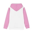 thumbnail image 4 of Ahuyic Girls Boys Blouse Long Sleeve Crewneck Oversized Hooded Pullover for 4-14 Years,4 Years Pink, 4 of 4