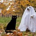 thumbnail image 4 of BNNG Black Cat Halloween Decorations Plastic Yard Signs with Stakes,Halloween Decorations Outdoor, Scary Silhouette with Glow in Dark Eyes for Outdoor Yard Lawn Garden Halloween Decor, 4 of 6