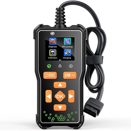 DT05 OBD2 Scanner Diagnostic Tool?Mini Size?, OBDII/EOBD Scanner for Check Engine Code Readers, Scanner para Autos has - I/M & DTC Lookup,OBD2 Scanner for After 1996