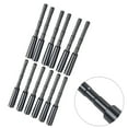thumbnail image 3 of Mosiee High Performance Arrow Insert Adapter Broadhead Points Compatibility Aluminum Connector 4 2Mm Inner Diameter 12Pcs Set, 3 of 9