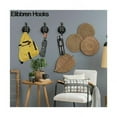 thumbnail image 5 of Perchero industrial para toallas, perchero de hierro resistente y multifuncional para baños, cocinas, ganchos rústicos de estilo vintage de fácil instalación para decoración del hogar (3 piezas), 5 of 5